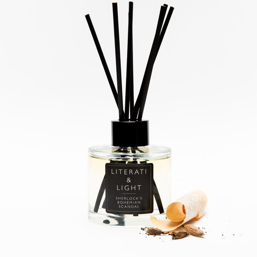 Leather Scented Reed Diffuser