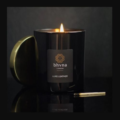 Luxe Leather Candle 30cl