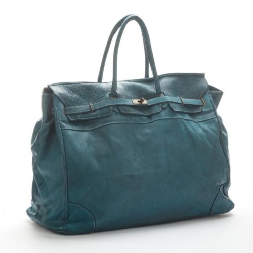 ALICE Large Tote-shaped Luggage Bag Teal