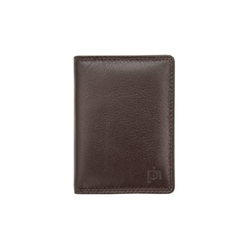 Leather Credit Card Holder | Dark Brown