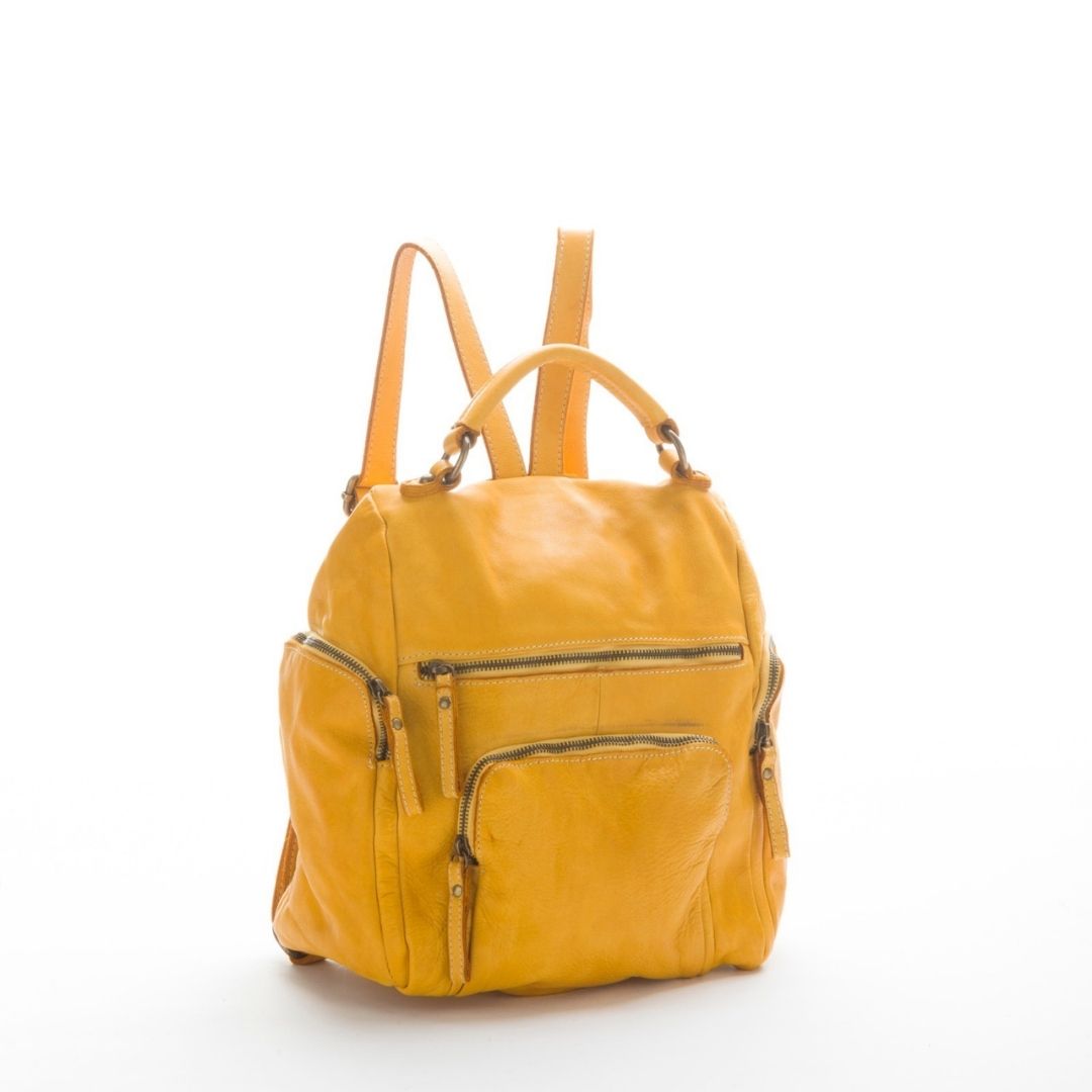 ELIA Small Backpack Mustard