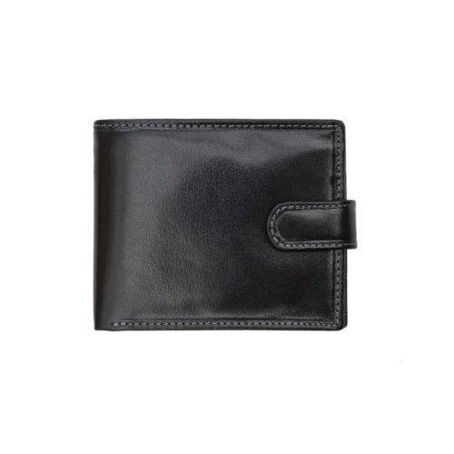 Leather Trifold Wallet | Black