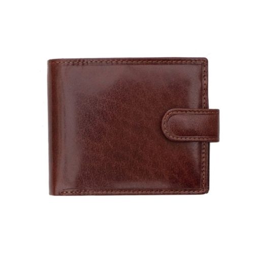 Leather Trifold Wallet | Brown