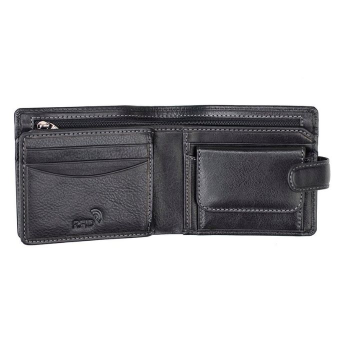 5601 trifold leather wallet 5