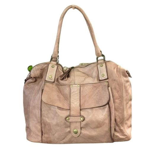 ADELE Satchel Style Bag Blush