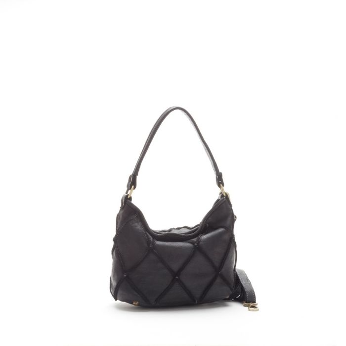 BABY GIOIA Small Leather Handbag | Black