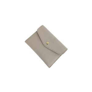 5023 beige leather purse