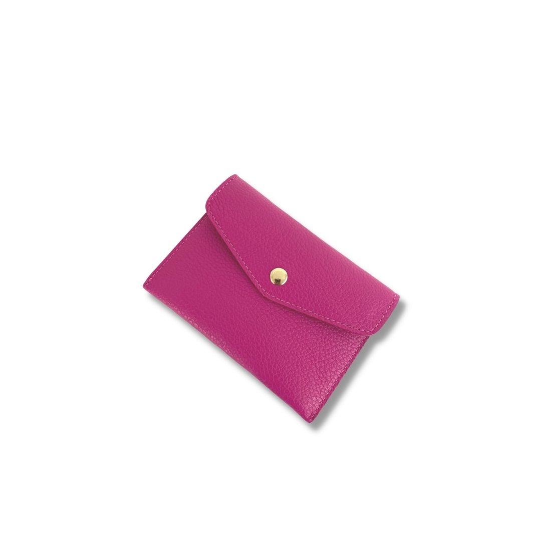 Small envelope card wallet | Fuchsia