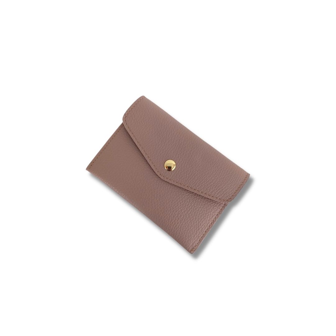 Small envelope card wallet | Mauve