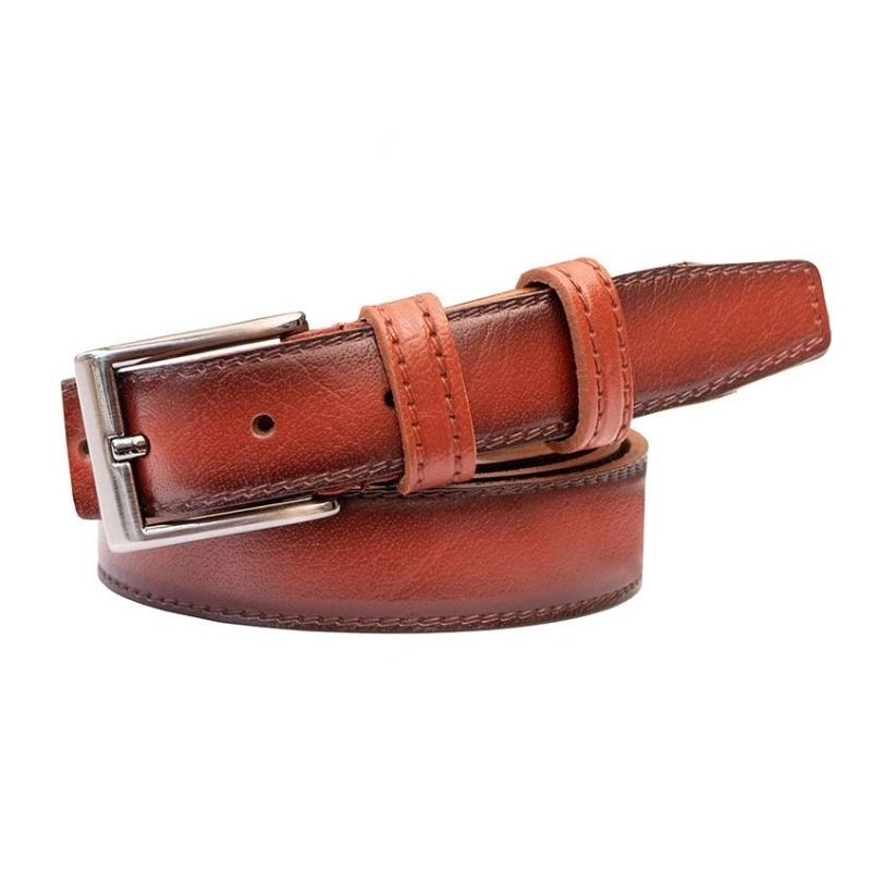 Men’s Leather Belt – Burnished 22