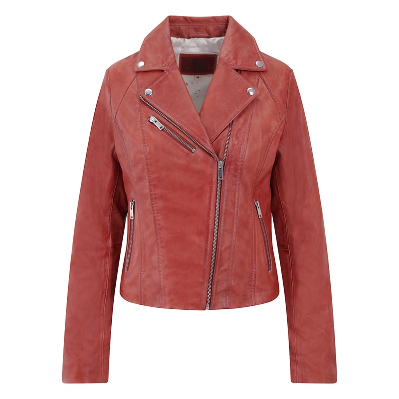Women’s Leather Jacket Yvonne | Red