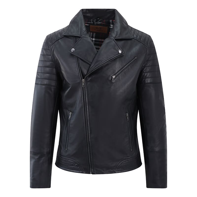 Men’s Leather Jacket Albert | Black