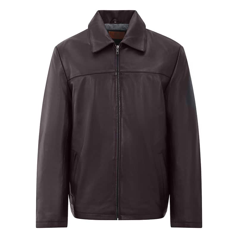 Men’s Leather Jacket Henry | Brown