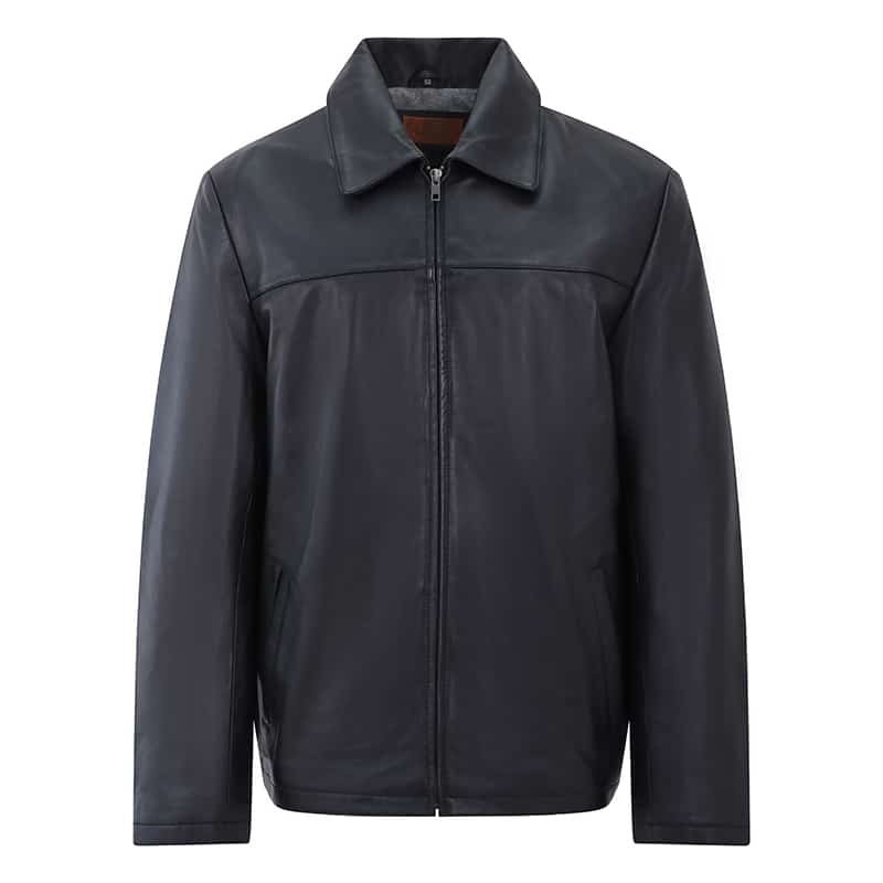Men’s Leather Jacket Henry | Black