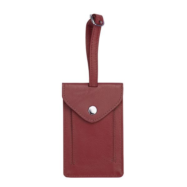 Luggage tag | red