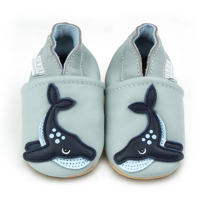 Baby Leather Shoes – Whale