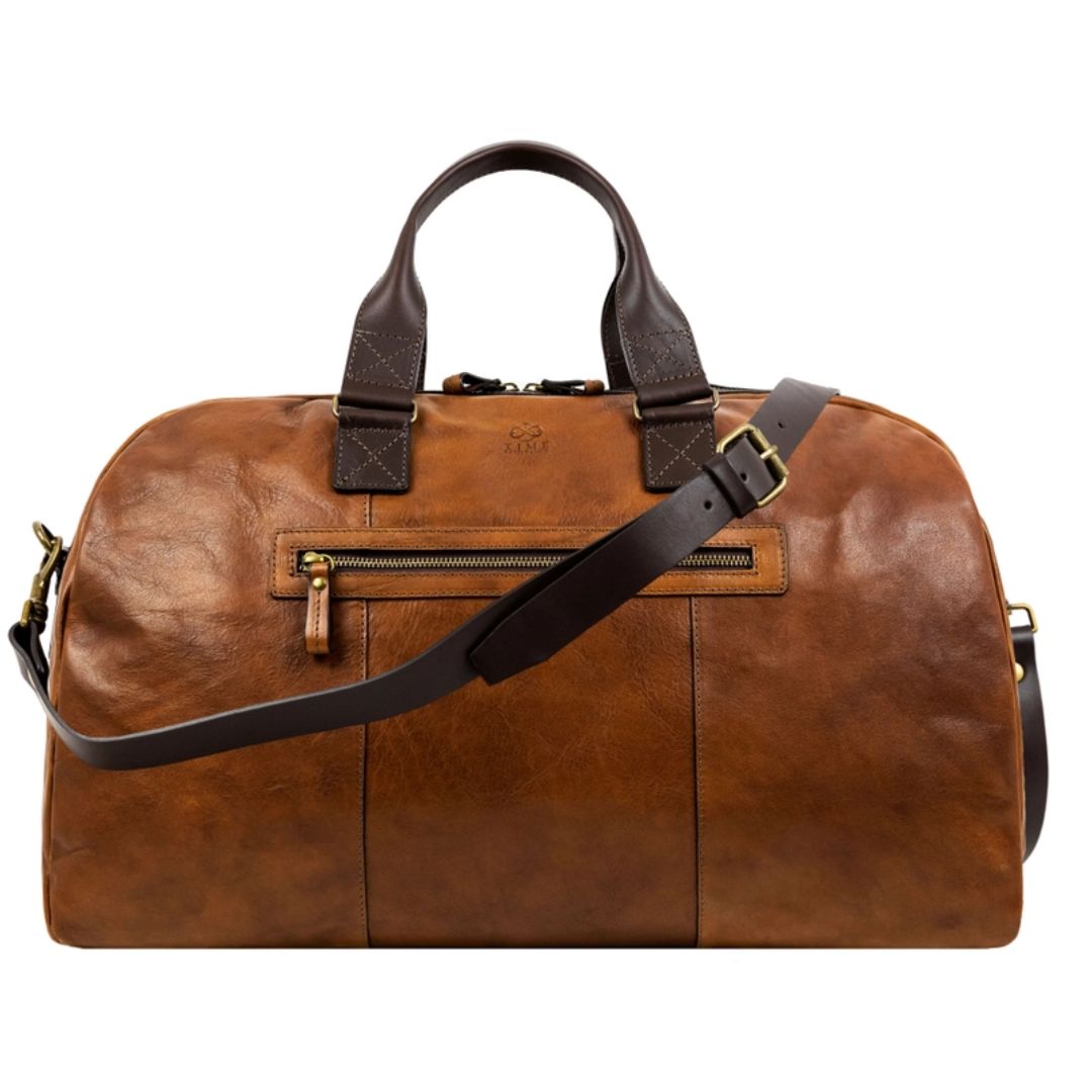 Leather Duffel Bag – the Day of the Locust | Brown