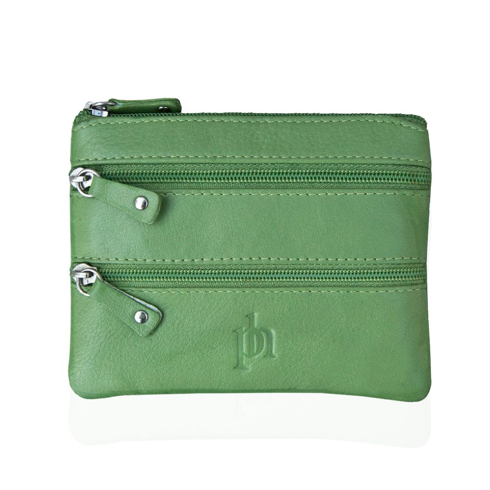 Leather Coin Purse | Green