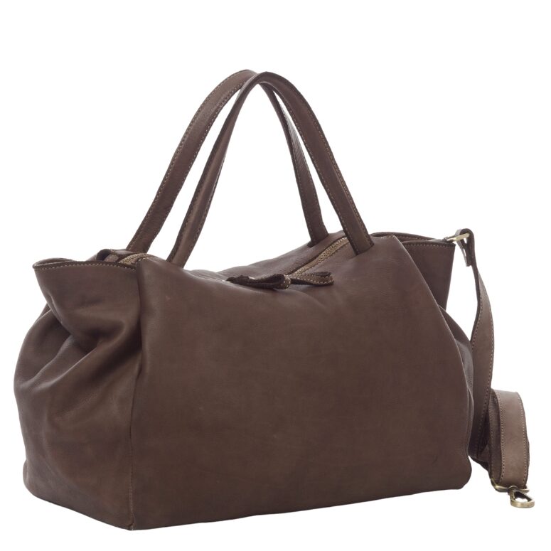 COSTANZA Hand Bag | Dark Brown