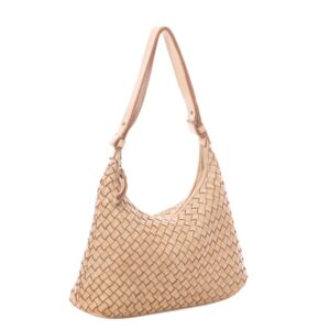 ショルダーバッグ・ポシェット Edge Weaving Shoulder Bag - Off White - Leather - Beige LOEWE Puzzle Edge small textured-leather shoulder bag | NET