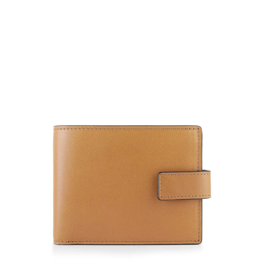 OUTBACK Bifold Flip Up Leather Wallet | Tan
