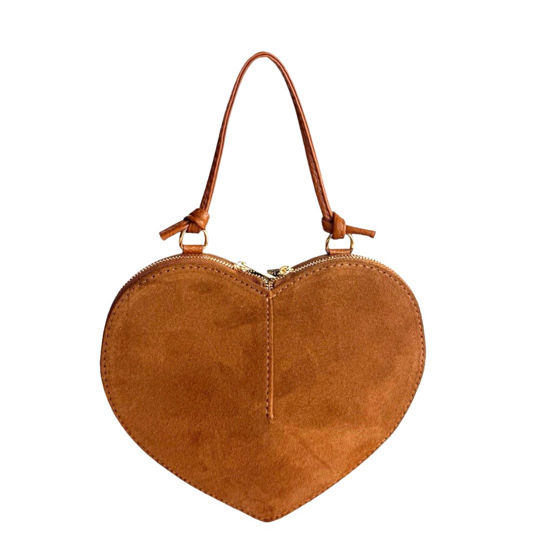 TAN-SUEDE-Heart-shaped-